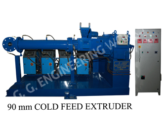 GG 90 MM Cold feed Rubber Extruder Temperature Control Unit