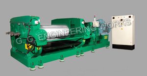 GG 16"x 42" Rubber mixing mill With Stock Blender